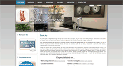 Desktop Screenshot of losarrieros.net