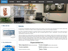 Tablet Screenshot of losarrieros.net
